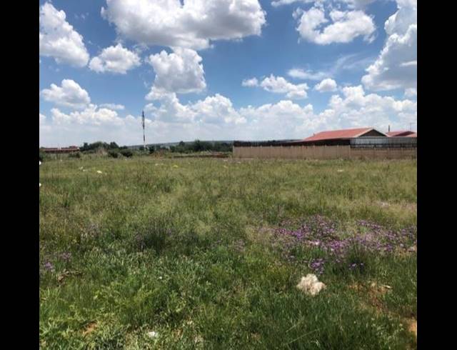 LAND FOR SALE IN LENASIA EXT 13
